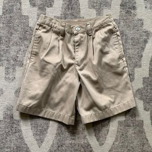 Boys Lands End khaki shorts
